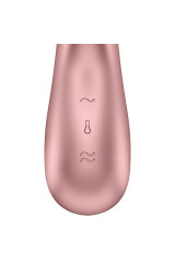 SATISFYER - VIBRATORE HOT LOVER ROSA & BEIGE