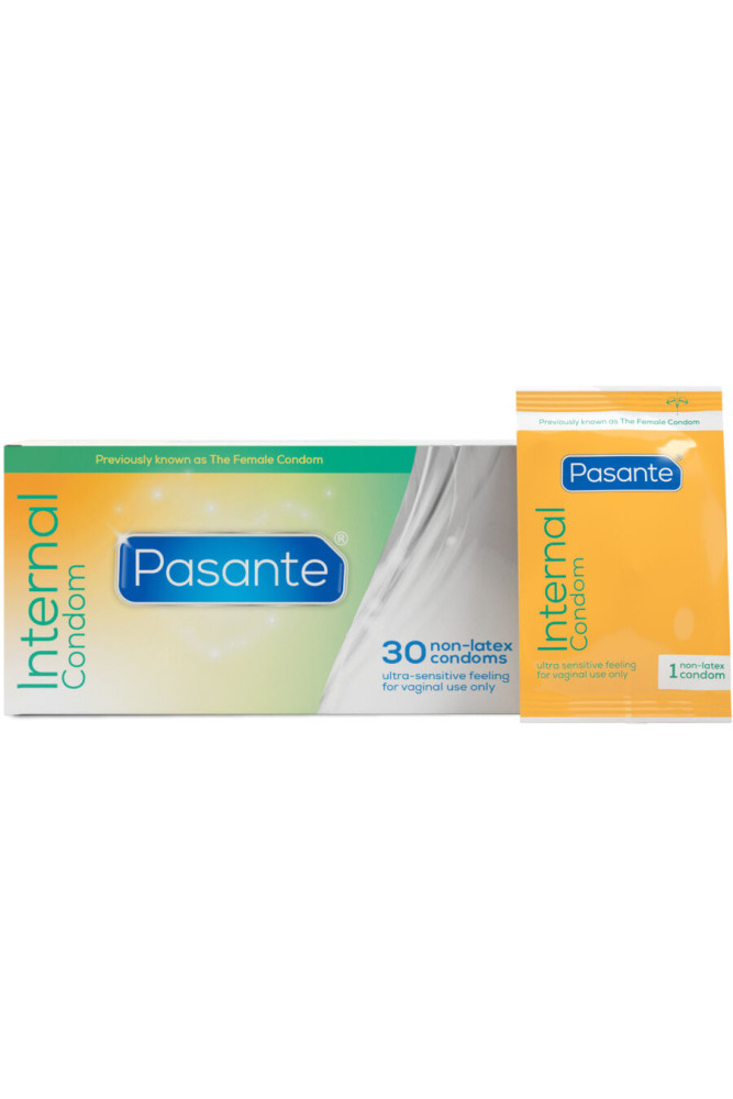 PASANTE - PRESERVATIVI FEMMINILI INTERNI SCATOLA 30 UNITÀ