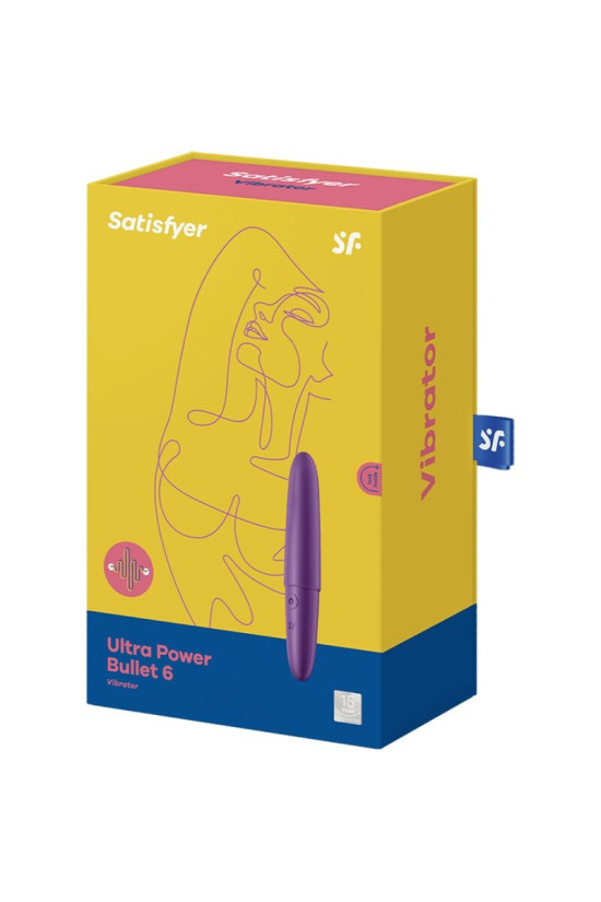 SATISFYER - ULTRA POWER BULLET 6 VIOLA