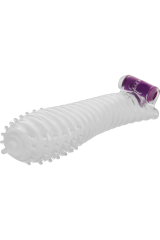 OHMAMA - GUAINA STRUTTURATA PER IL PENE CON PROIETTILE VIBRANTE