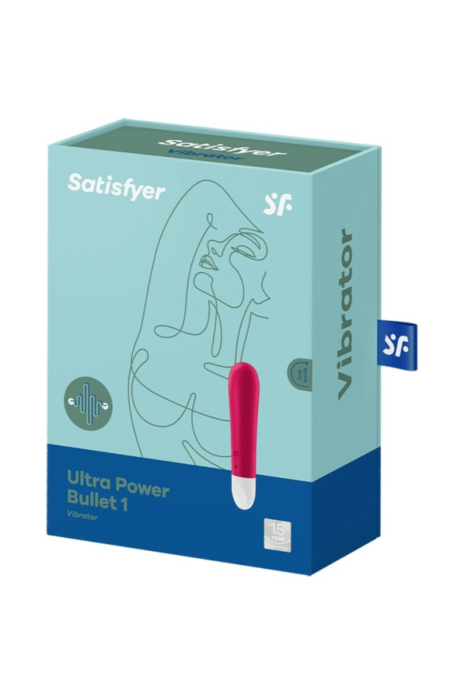 SATISFYER - BULLET ULTRA POWER 1 ROSSO