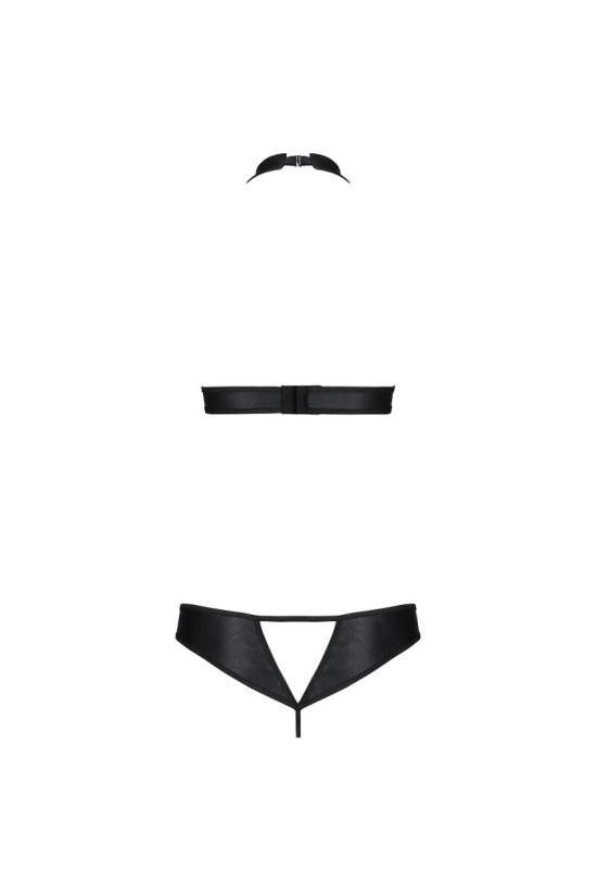 PASSION - SET MALWIA IN PELLE ECOLOGICA S/M