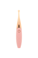 OHMAMA - STIMOLATORE CLITORIDE RICARICABILE 36 MODALITÀ ROSA-ORO ROSA