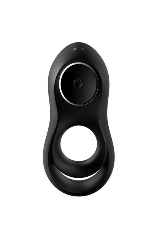 SATISFYER - VIBRATORE AD ANELLO DUO LEGGENDARIO NERO