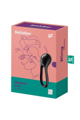 SATISFYER - VIBRATORE AD ANELLO MAJESTIC DUO NERO