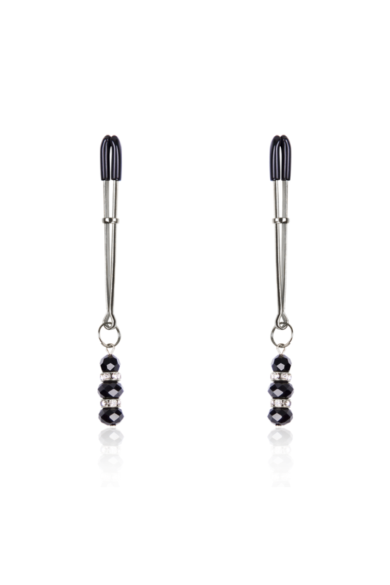 OHMAMA FETISH - Morsetti per capezzoli CON PIETRE DI CRISTALLO