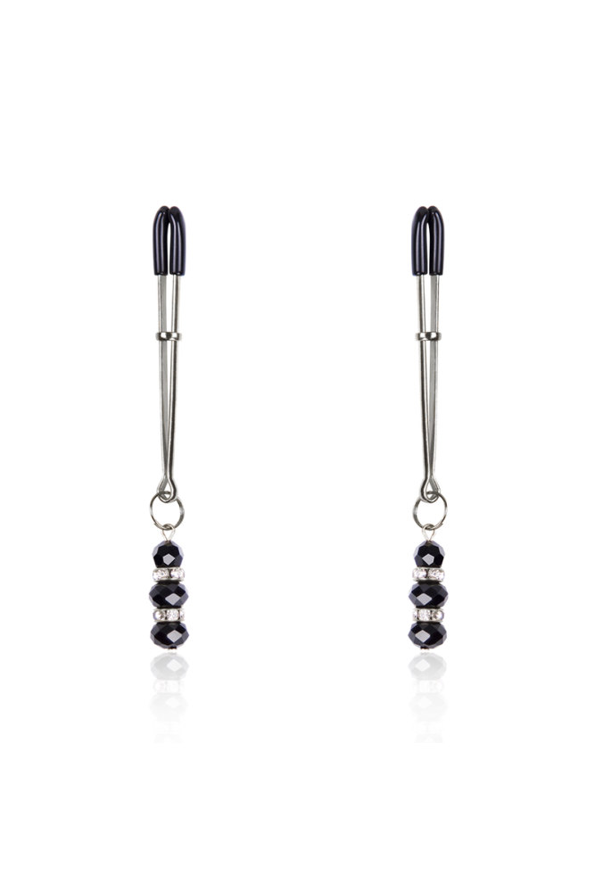 OHMAMA FETISH - Morsetti per capezzoli CON PIETRE DI CRISTALLO