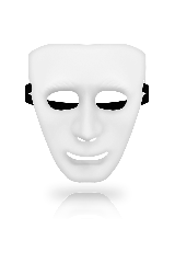 OHMAMA - MASCHERINE MASCHERA BIANCA TAGLIA UNICA