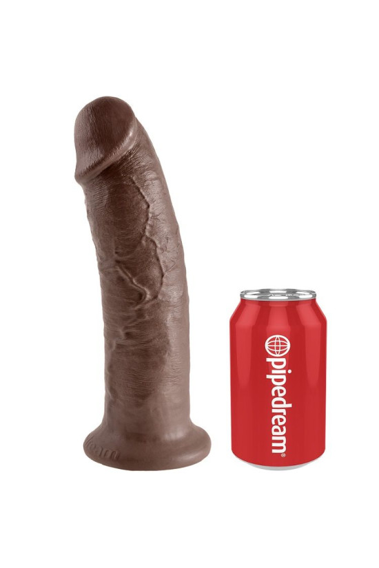 KING COCK - 10 DILDO MARRONE 25.4 CM