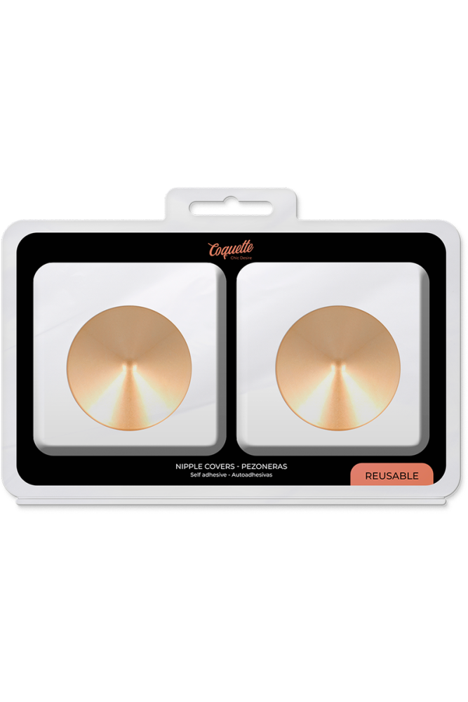 COQUETTE CHIC DESIRE - COPRI CAPEZZOLI CERCHI DORATI