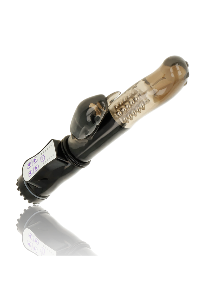 OHMAMA - VIBRATORE ROTATORE CON STIMOLATORE DEL CLITORIDE DELFIN