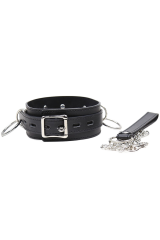 OHMAMA FETISH - COLLANA DI SOTTOMISSIONE CON 3 ANELLI
