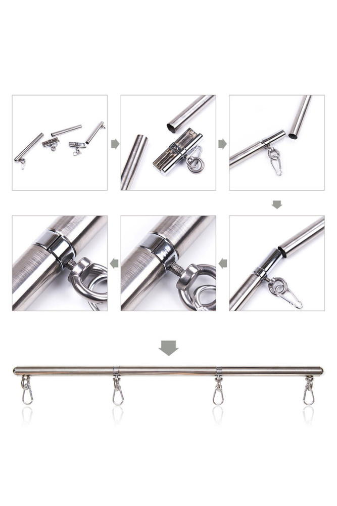 OHMAMA FETISH - BARRA DI CONTENIMENTO 4 GANCI