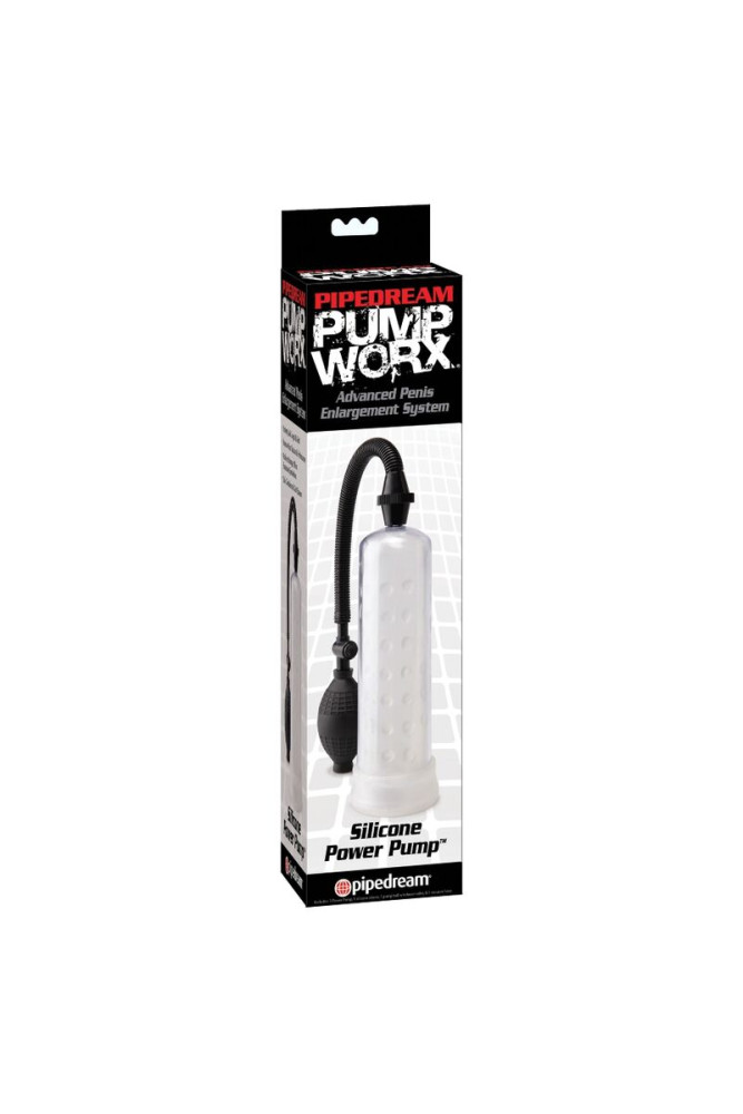 PUMP WORX - SILICONE POWER PUMP CLEAR