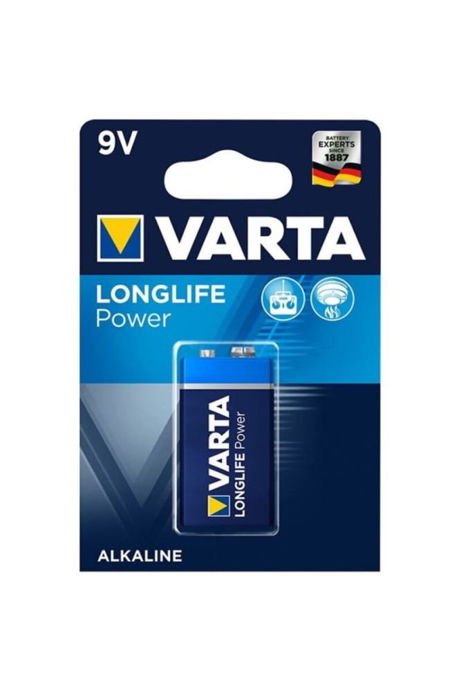 VARTA - LONGLIFE POWER BATTERIA ALCALINA 9V LR61 1 UNITÀ