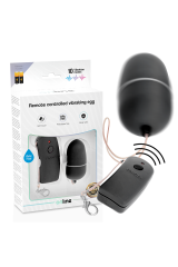 ONLINE - UOVO VIBRANTE CON TELECOMANDO NERO
