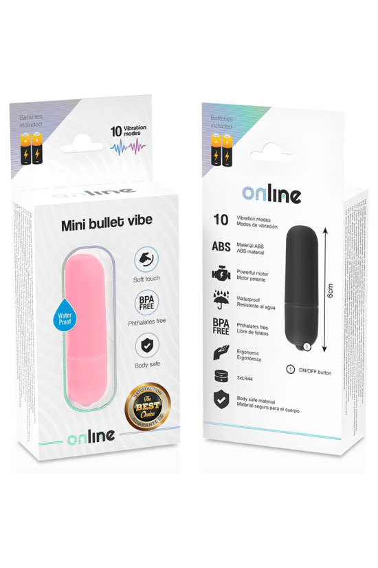 ONLINE - MINI PROIETTORE VIBRANTE ROSA