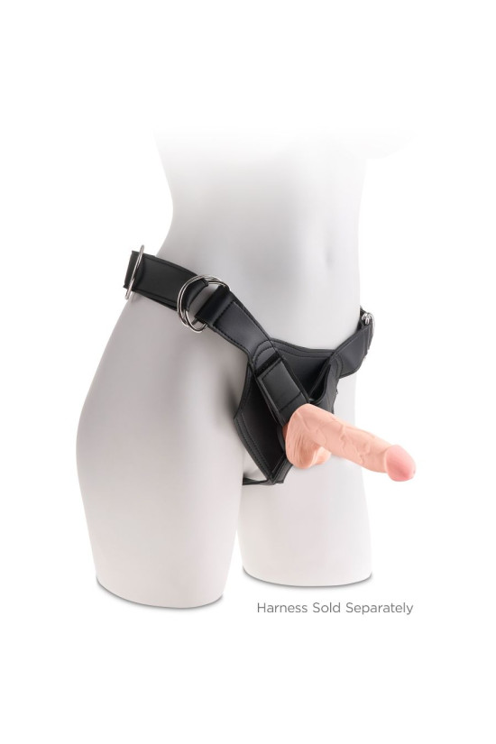 KING COCK - DILDO TRIPLA DENSIT 19 CM