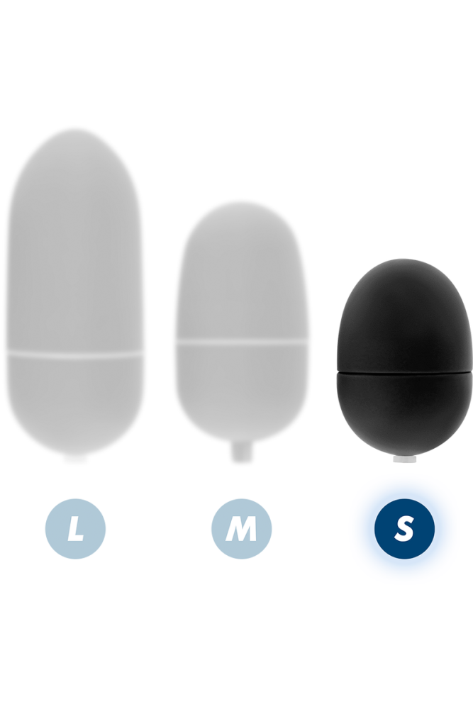 ONLINE - UOVO VIBRANTE TELECOMANDO NERO