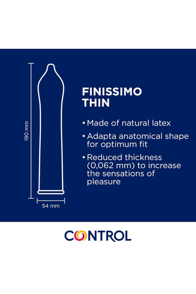 CONTROL - PRESERVATIVI FINISSIMO SENSO 144 UNITÀ