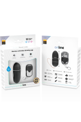 ONLINE - TELECOMANDO UOVO VIBRANTE L NERO