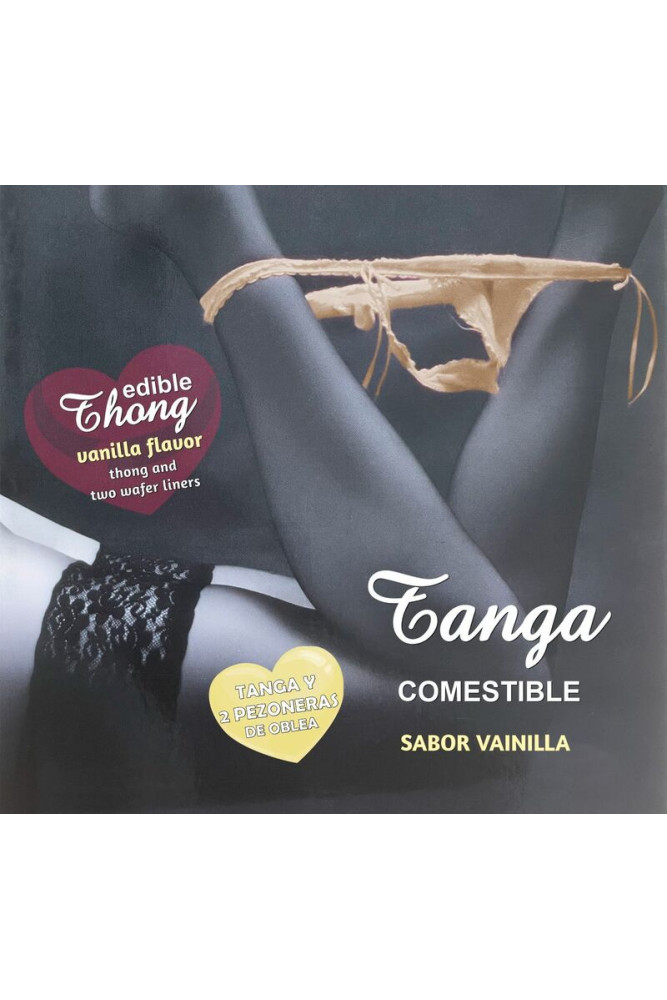 HOTFLOWERS - PERIZOMA IN WAFER E 2 COLTELLI PER CAPEZZOLI RAGAZZA GUSTO VANIGLIA /es/pt/en/fr/it/