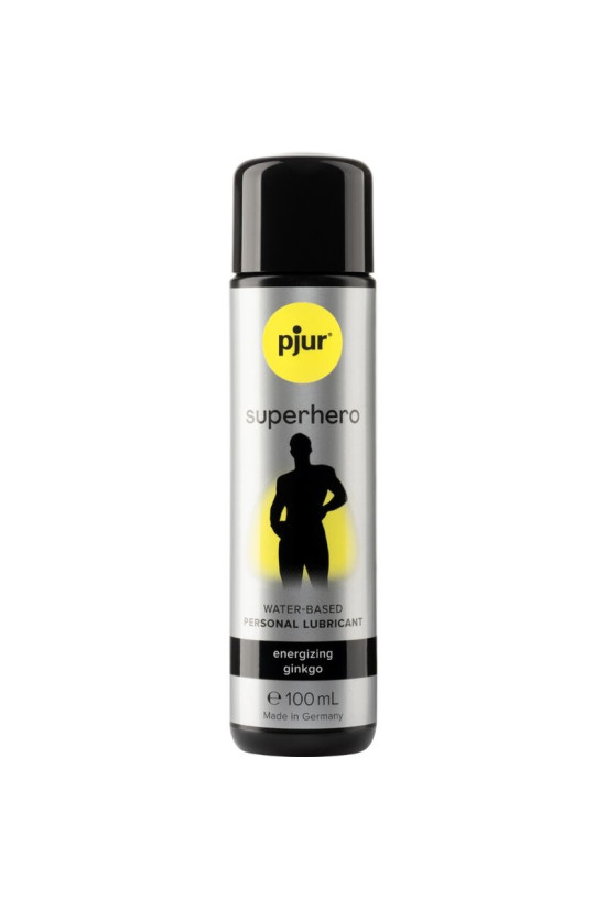 PJUR - LUBRIFICANTE ENERGIZZANTE SUPEREROE GINKGO 100 ML