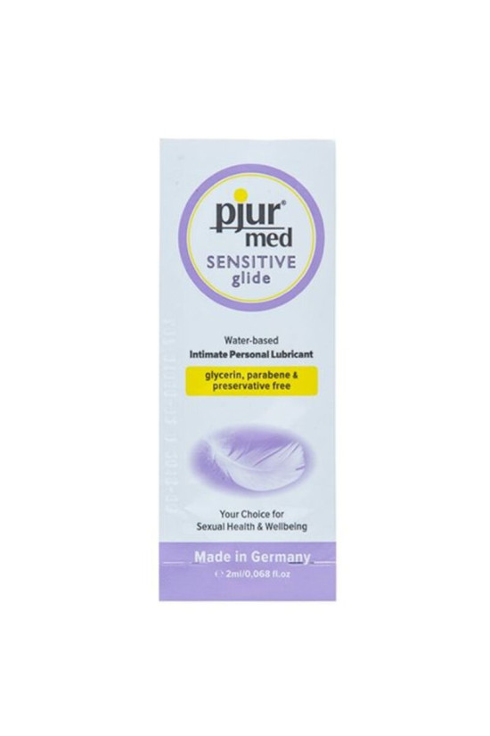 PJUR - MED SENSITIVE GLIDE LUBRIFICANTE A BASE ACQUA 2 ML