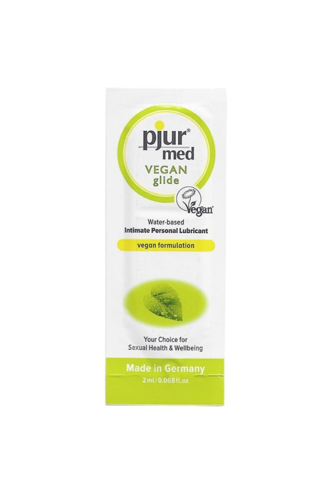 PJUR - MED VEGAN GLIDE LUBRIFICANTE A BASE ACQUA 2 ML