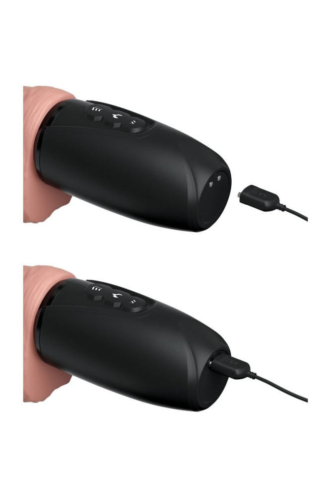 KING COCK - PLUS TRIPLA MINACCIA PELLE CHIARA