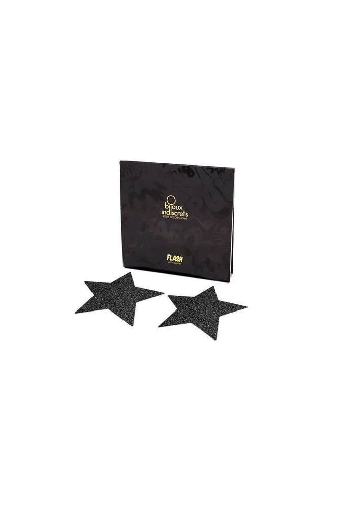 BIJOUX - CAPPUCCI PER CAPEZZOLI INDISCRETI BLACK STAR FLASH