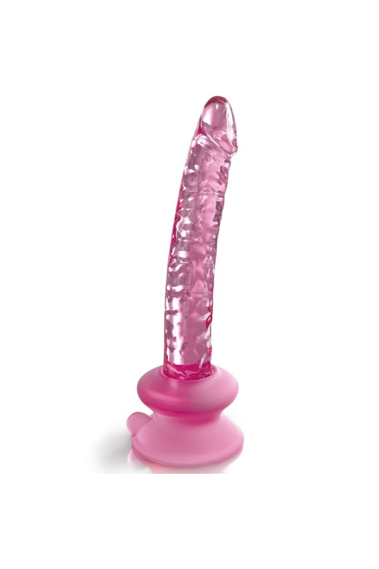 ICICLES - N. 86 DILDO IN VETRO DI CON VENTOSA