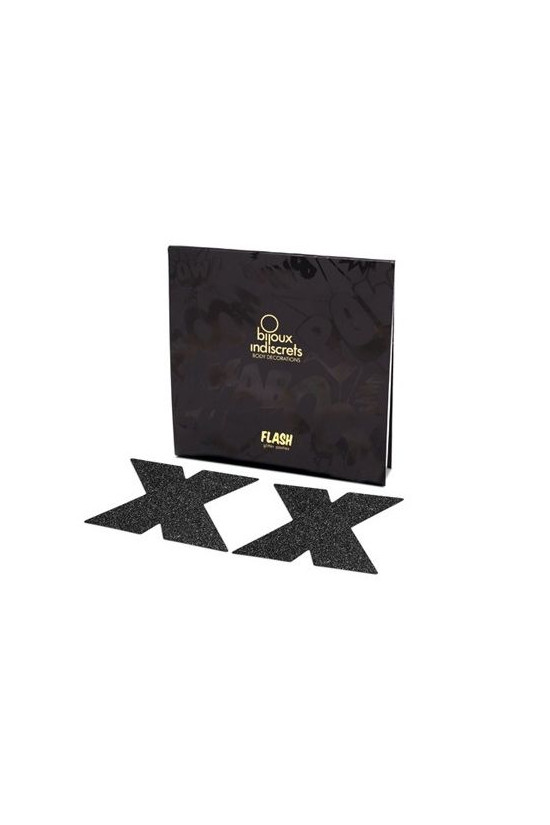 BIJOUX - INDISCRETS FLASH CROSS CAPPUCCI NERI