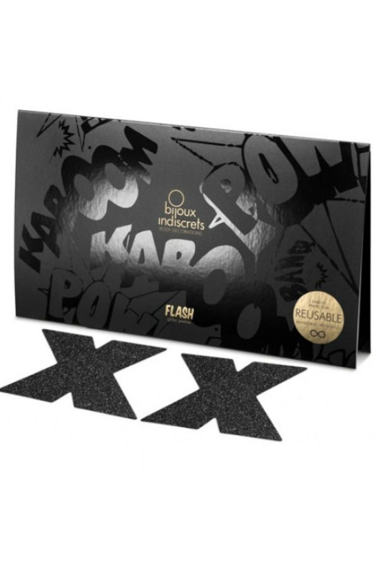 BIJOUX - INDISCRETS FLASH CROSS CAPPUCCI NERI