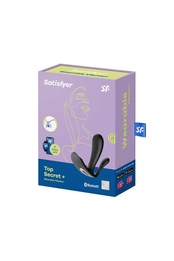 SATISFYER - TOP SECRET + VIBRATORE NERO