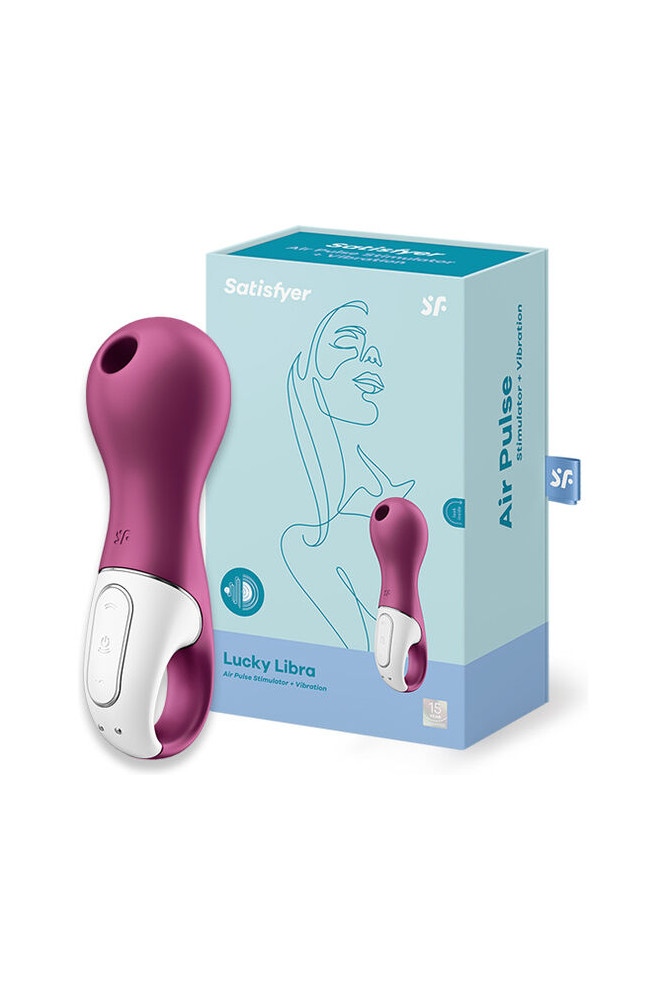 SATISFYER - STIMOLATORE E VIBRATORE LUCKY LIBRA