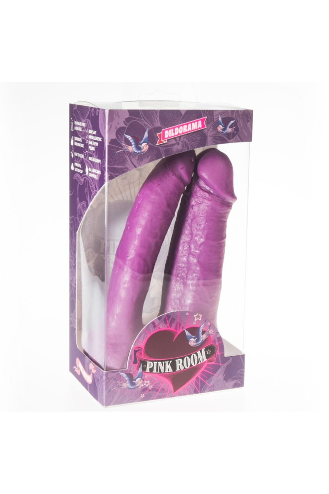 PINK ROOM - DILDO REALISTICO ARTHUS VIOLA 17CM/15.5CM