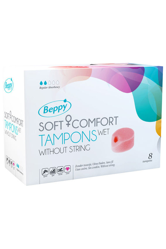 BEPPY - SOFT COMFORT TAMPONI BAGNATI 8 UNITÀ