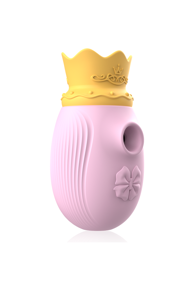 INTENSE - STIMOLATORE CLITORIDEO 10 MODALITÀ DI ASPIRAZIONE E LECCATURA - ROSA