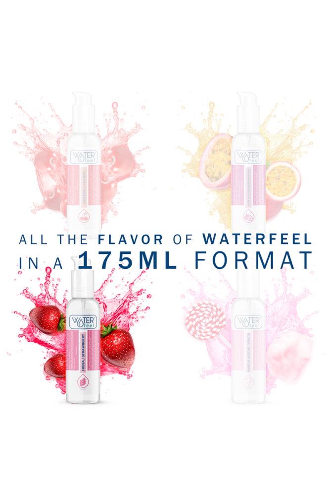 WATERFEEL - LUBRIFICANTE A BASE ACQUA DI FRAGOLA 175 ML