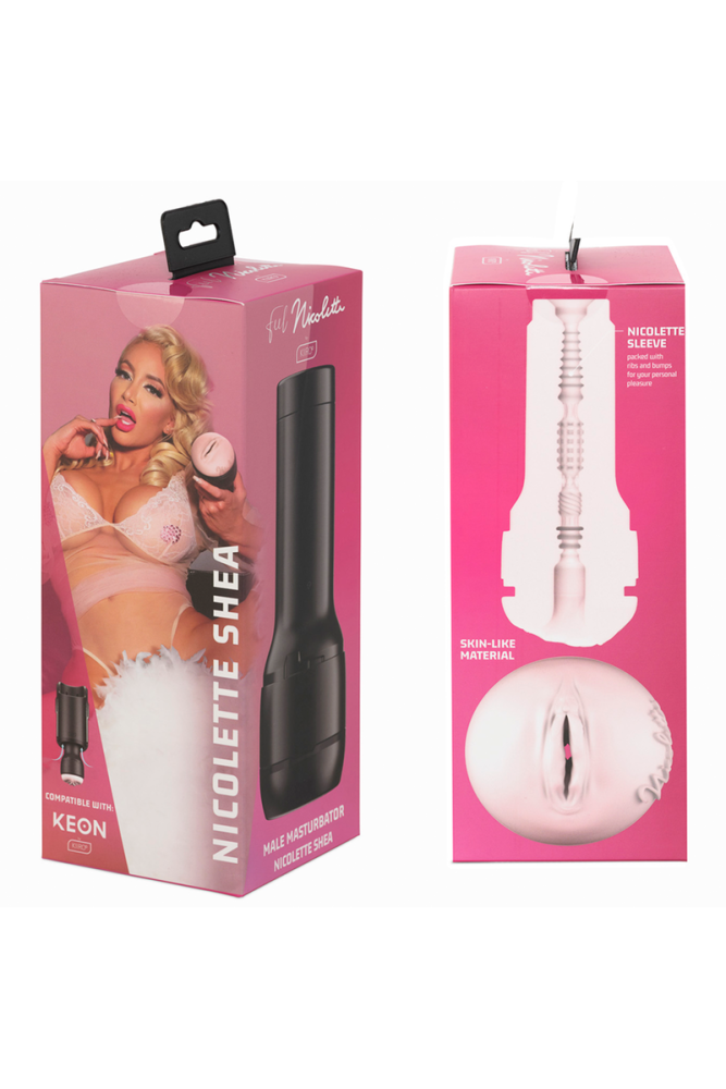 KIIROO - KEON + FEEL NICOLETTE SHEA STROKER + LUBRIFICANTE DI QUALIT AQUA 50 ML