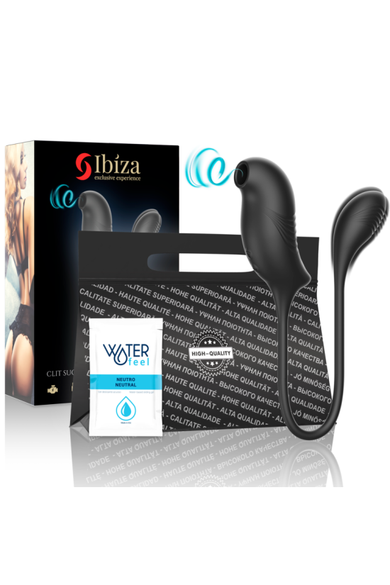 IBIZA - STIMOLATORE MAGICO PER CLITORIDE CON ASPIRAZIONE E VIBRAZIONE