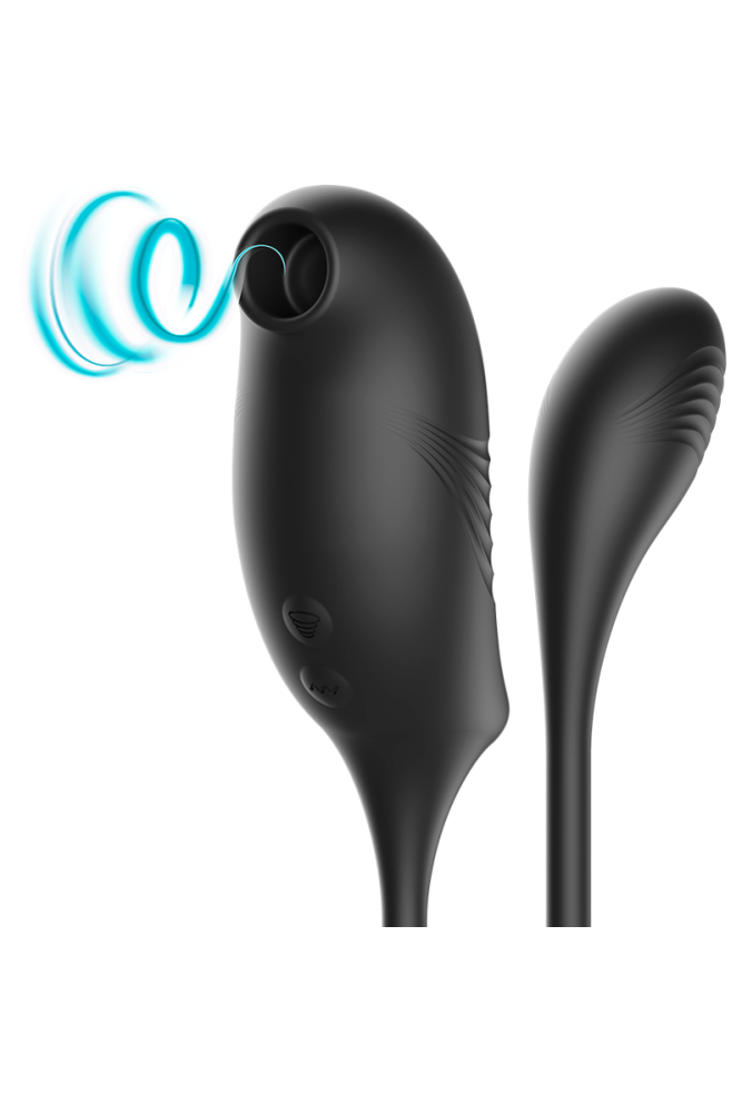 IBIZA - STIMOLATORE MAGICO PER CLITORIDE CON ASPIRAZIONE E VIBRAZIONE