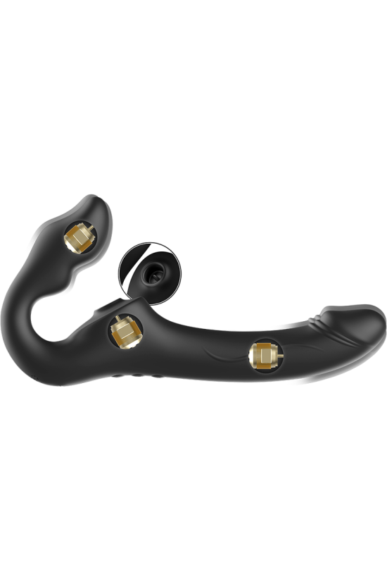 IBIZA - VIBRATORE SENZA CINGHIE TELECOMANDO 3 MOTORI 1000 COMBINAZIONI.