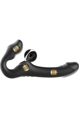 IBIZA - VIBRATORE SENZA CINGHIE TELECOMANDO 3 MOTORI 1000 COMBINAZIONI.