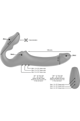 IBIZA - VIBRATORE SENZA CINGHIE TELECOMANDO 3 MOTORI 1000 COMBINAZIONI.