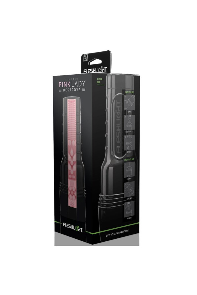 FLESHLIGHT - MASTURBATORE CLASSICO ROSA LADY DESTROYA