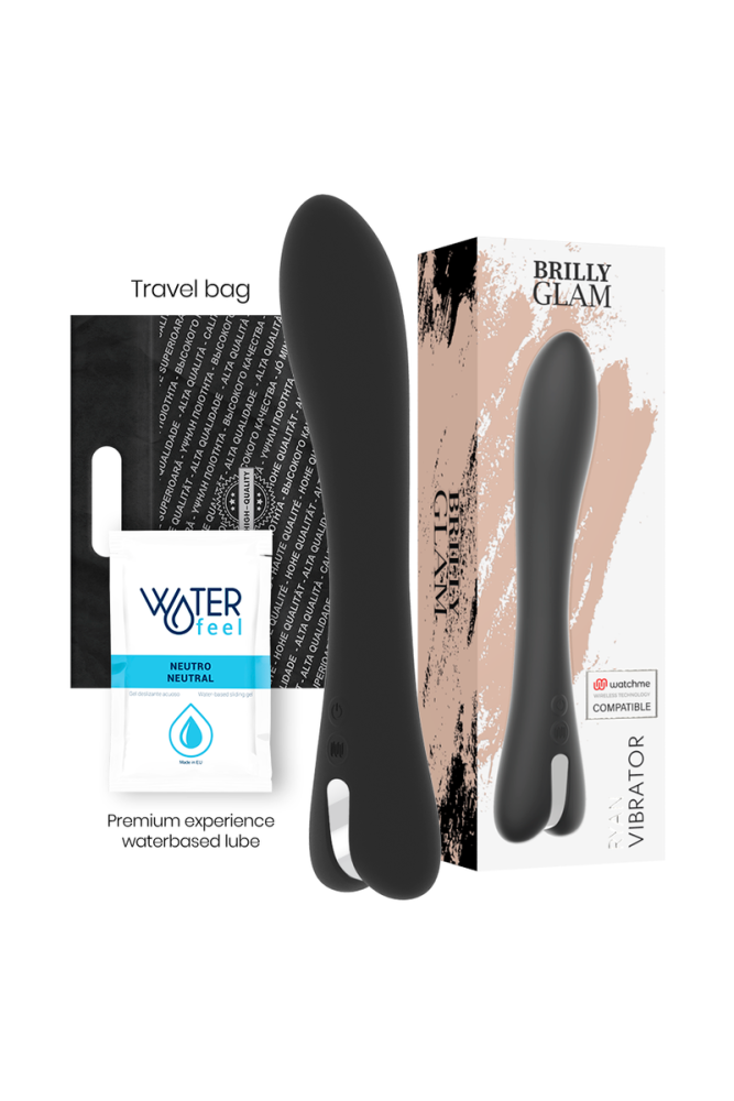 BRILLY GLAM - RYAN VIBRATORE + TELECOMANDO WATCHME