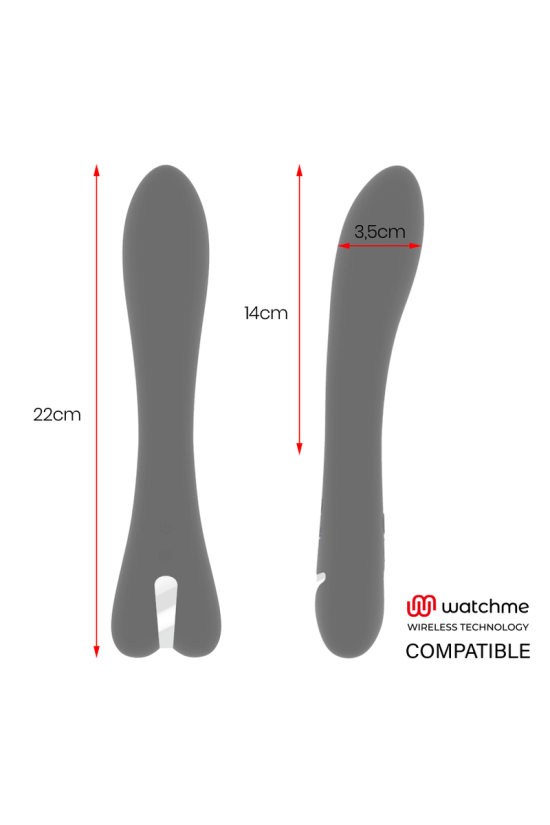 BRILLY GLAM - RYAN VIBRATORE + TELECOMANDO WATCHME