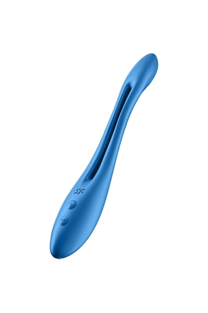 SATISFYER - GIOCO ELASTICO MULTI VIBRATORE BLU